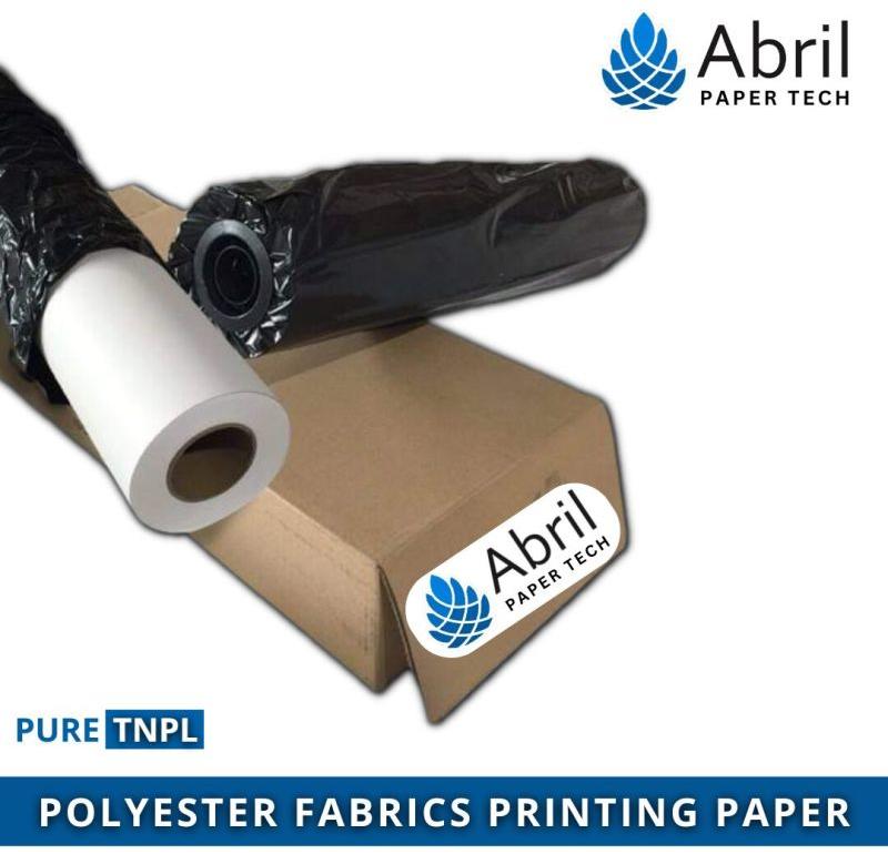 Polyester Fabrics Printing Sublimation Paper, Feature : Indian Tnpl Rns – Off White