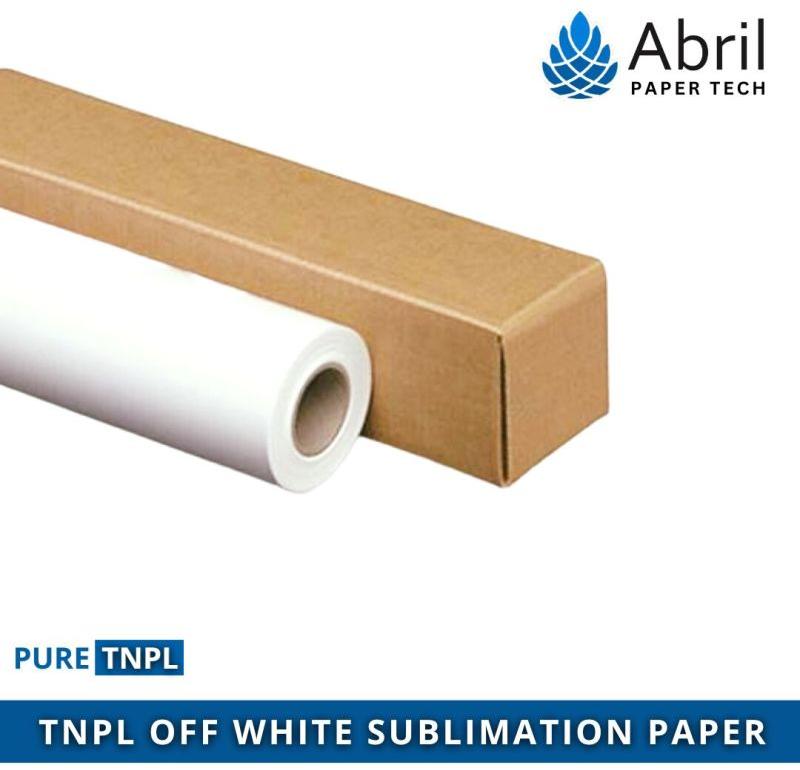 TNPL Off White Sublimation Heat Transfer Paper Roll
