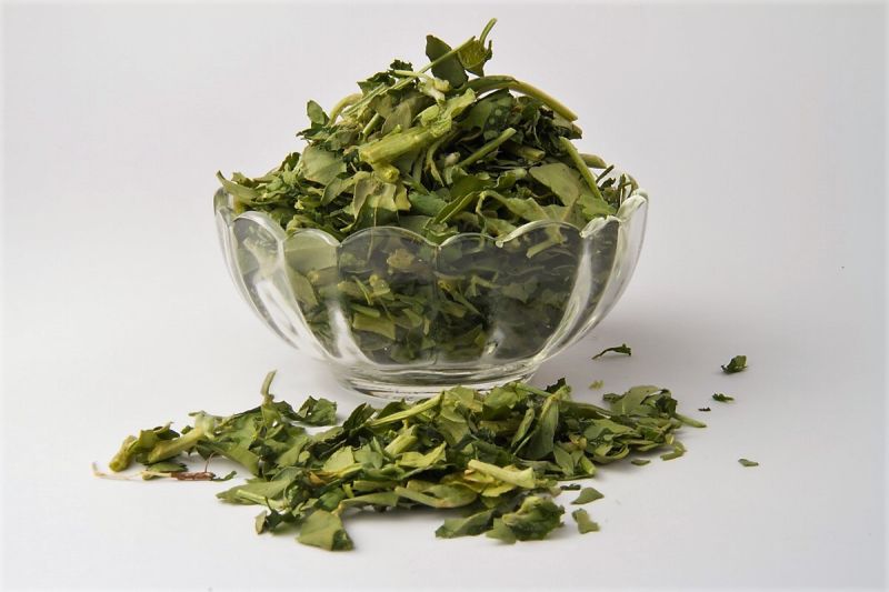 Organic Freeze Dried Fenugreek Leaves, for Cooking, Grade Standard : Food Grade