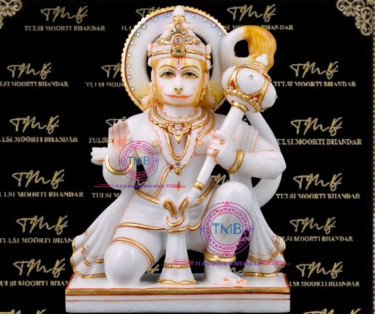 Marble Hanuman Statue