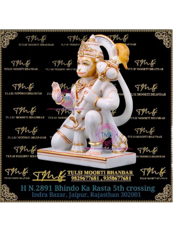 Marble Hanuman Statue