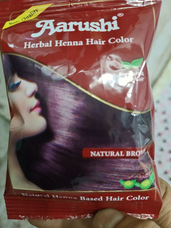 Powder Ammonia Free Brown Hair Colour, For Parlour, Personal, Gender : Men, Women