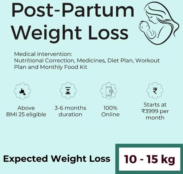 post pregnancy weight loss program services