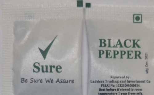 Black Pepper Sachet 0-25gm