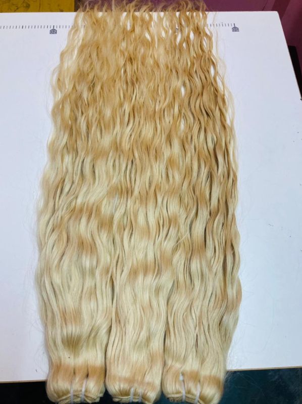 BLONDE HUMAN HAIR