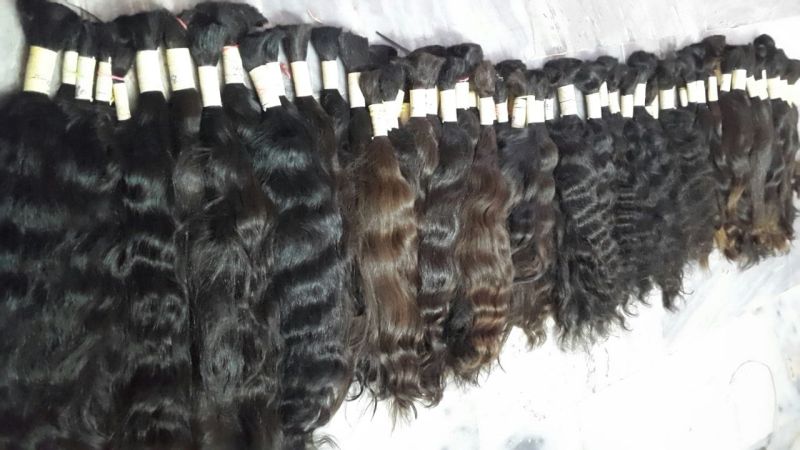 Black Remy Temple Hair, For Parlour, Personal, Gender : Female