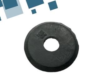 Black Round Rubber 12mm Water Deflectors, for Industrial Use