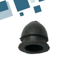 Black Round High Flow Rubber Grommets, for Industrial Use, Feature : Durable, Quality Tested