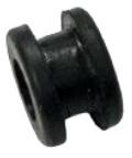 Black Round Jet Khaitan Rubber Grommets, for Industrial Use, Feature : Durable, Fine Finished