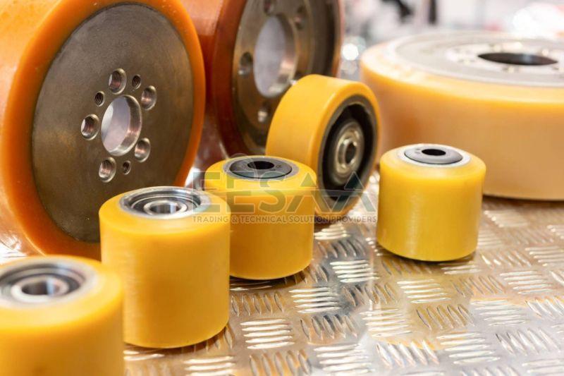 PU Roller Wheels, for Automobile, Shape : Round