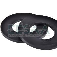Black Round Plain Rubber Gaskets, for Automobile
