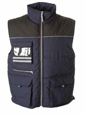 Pongee PVC Coating Body Warmer Vest