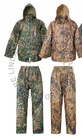 Army Camouflage Print Camo Rain Suit, Gender : Male