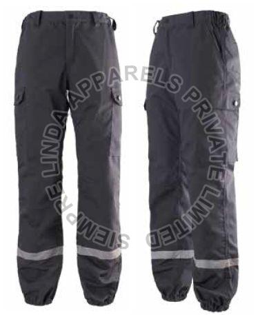 Mens Black Security Reflective Pant, Speciality : Anti-Wrinkle, Comfortable, Easily Washable, Impeccable Finish