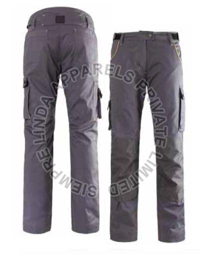 Mens Straight Fit Industrial Workwear Trousers, Speciality : Attractive Designs, Quick Dry, Breathable