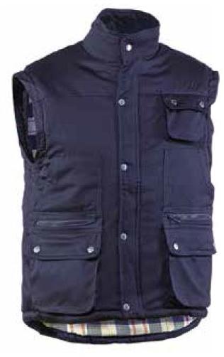 Yarn Dyed Flannel Bodywarmer Vest