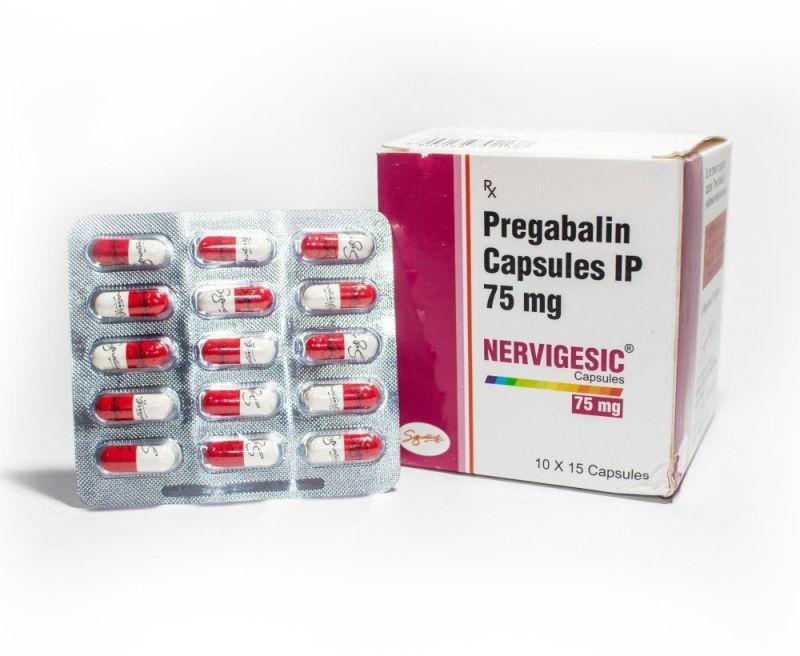 Nervigesic 75 Mg (Pregabalin capsule)