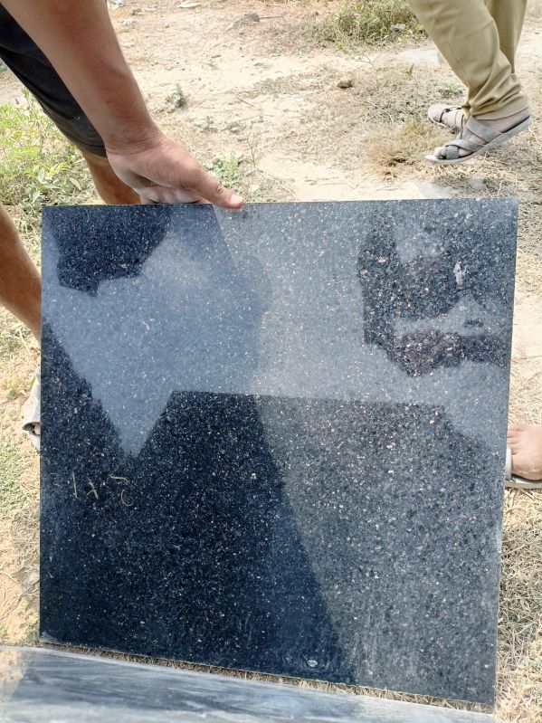 24/24 Marble Black Galaxy Granite Slabs, For Flooring, Wall Tiles