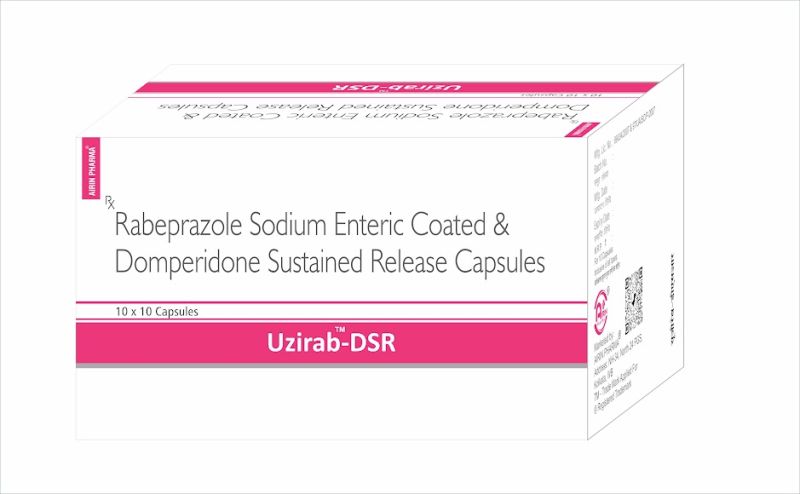 Uzirab-DSR Capsules, Packaging Type : Stripes