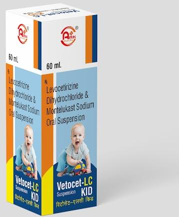 Vetocet-LC KID Oral Suspension, Packaging Type : Plastic Bottles