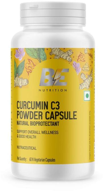 Be Nutrition Curcumin C3 Powder Capsules