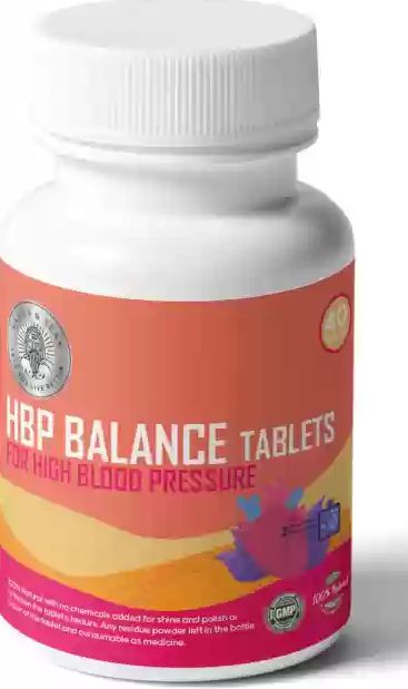Sages & Seas HBP Balance Tablets, for High Blood Pressure, Packaging Type : Plastic Bottle