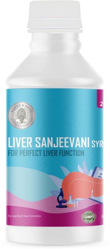 Liquid Sages & Seas Liver Sanjeevani Syrup, Packaging Type : Plastic Bottle