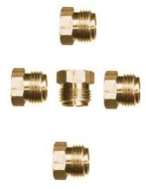 Golden Polished Brass Flare Sealing Plug, Shape : Round at Best Price ...