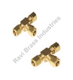 Golden Brass Air Brake NTA Union Tee, Feature : Rust Proof, Light Weight