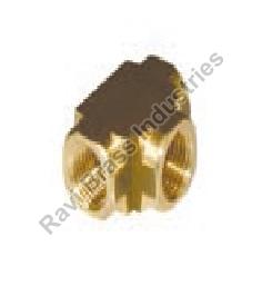 Golden Polished Brass Female Tee, for Pipe Fittings, Available Sizes : 2 Inch