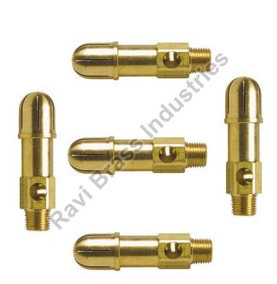 Golden brass gas slotted cap jet, Feature : Rust Proof, Fine Finished