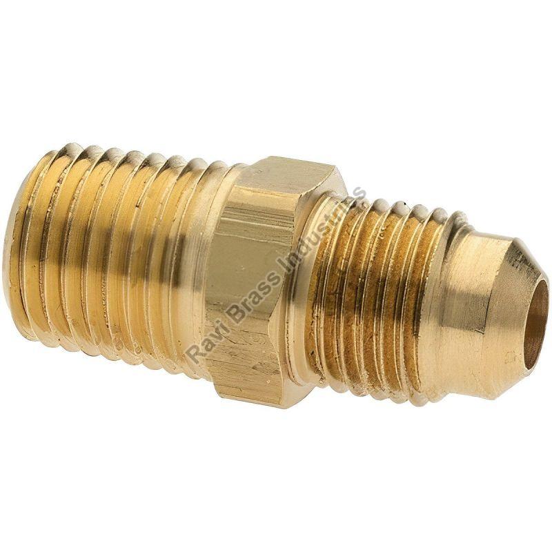 Brass Male Flare Connector
