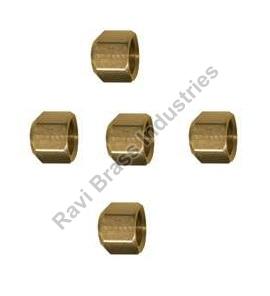 Brass Sealing Cap Nuts, Color : Golden