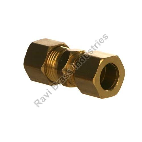 Golden Brass Straight Union, Feature : Corrosion-resistance, Easy To Fit