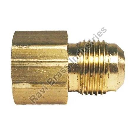Golden Brass Flare Female Connector, Feature : Proper Working, Superior Finish