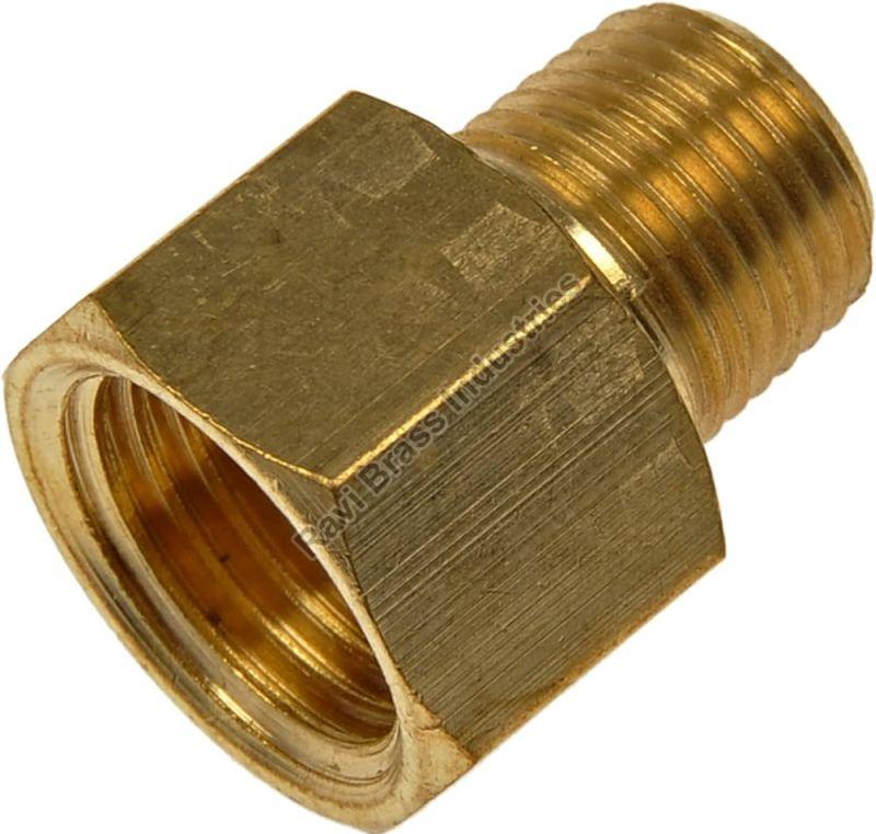 Golden Brass Flare Male Connector