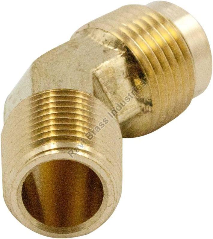 Golden Imperial Brass 45° Male Elbow, for Airbrake Fittings, Feature : Fine Finished, Rust Proof