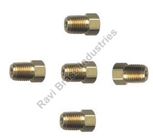 Brass Male Inverted Flare Connector, For Industrial, Feature : High Ductility, High Tensile Strength