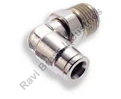 Silver Pneumatic Metric Male Swivel Elbow, Feature : Durable, Easy to Fit