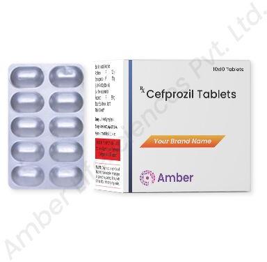 Cefprozil Tablet, Packaging Size : 10x10