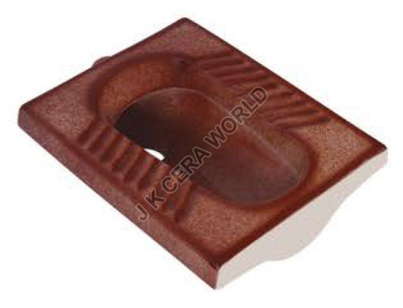 Ceramic Red Brown Orissa Pan, for Home, Commercial Places Etc.