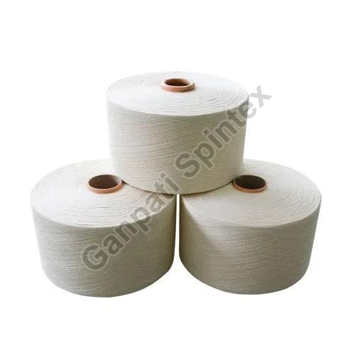 White Open End Cotton Yarn, for Textile Industy, Technics : Machine Made