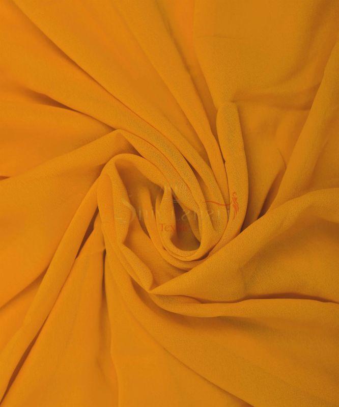 1030 Plain Fox Georgette Fabric, for Apparel/Clothing, Width : 44 Inches
