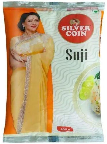 Silver Coin Suji, Packaging Size : 500g, Packaging Type : Plastic ...