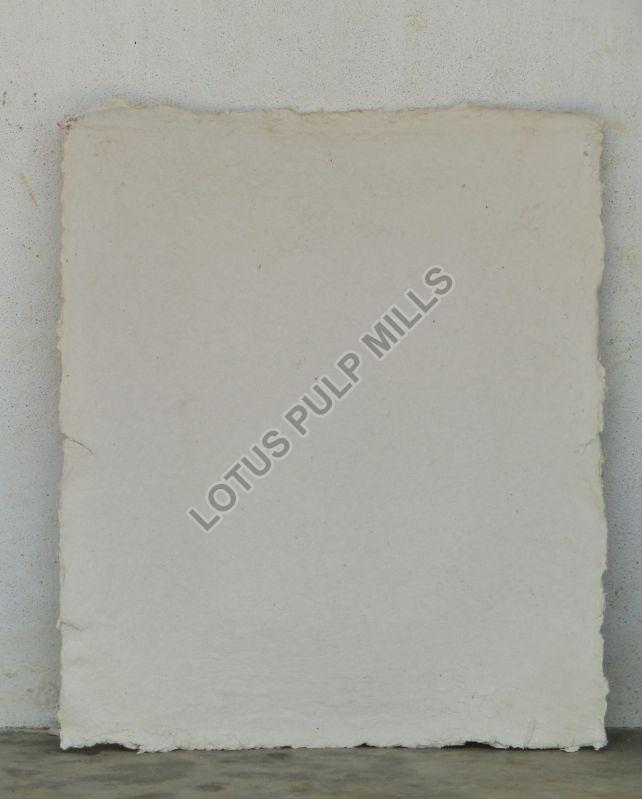 Rectangle Plain White Denim Pulp Sheets, For Industrial, Size : Standard