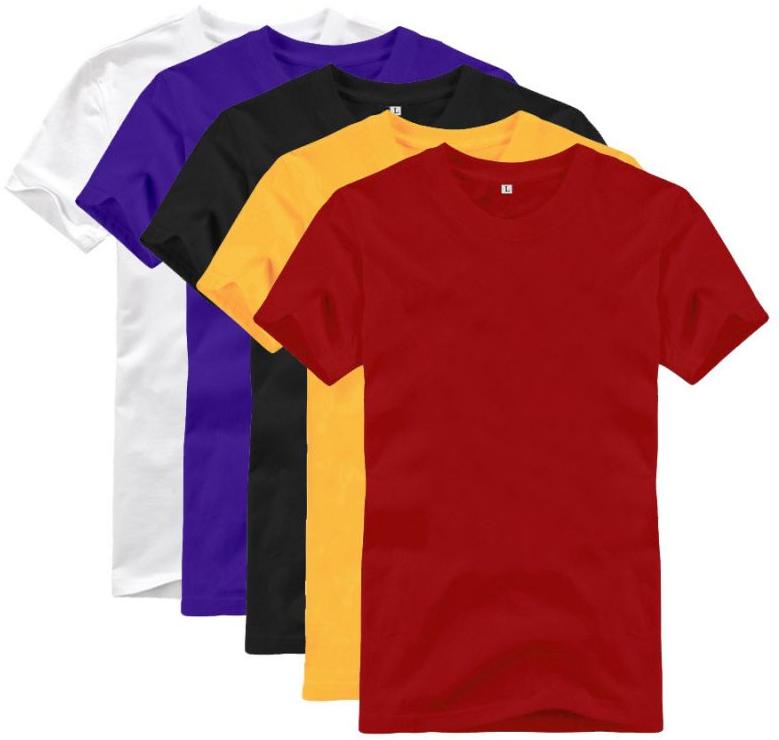 Unisex Plain Cotton T Shirt, Size : All Sizes