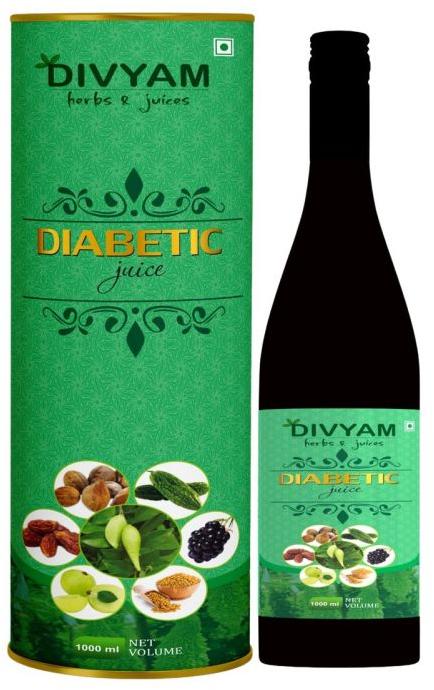 Green Herbal Diabetic Care Juice, Form : Liquid