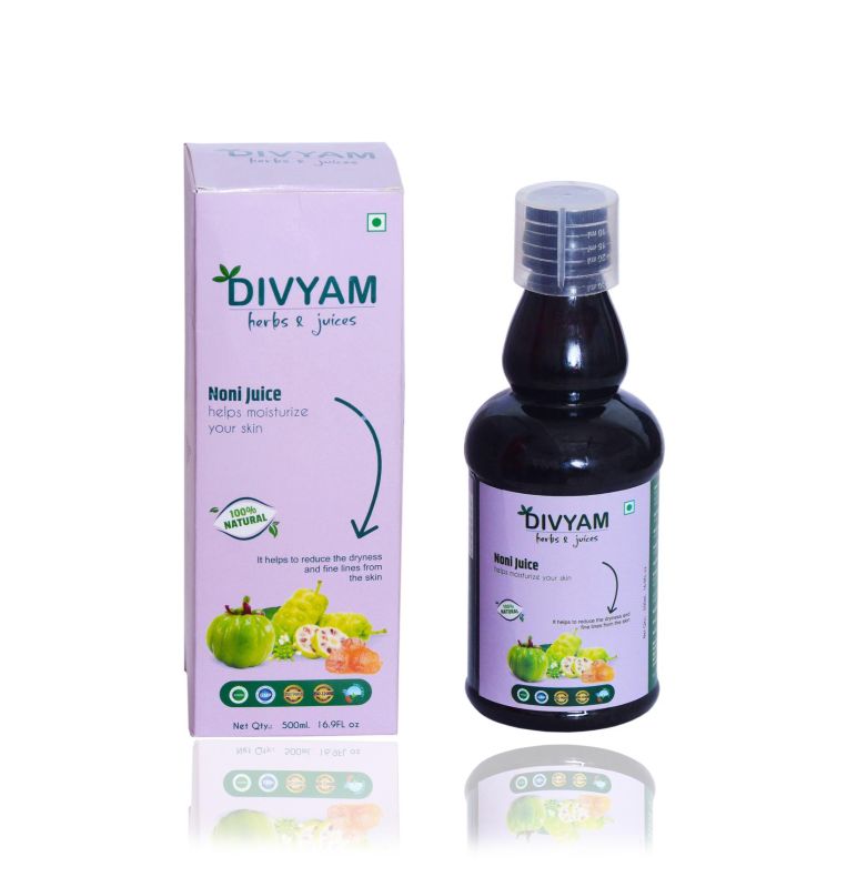Divyam Herbal Noni Juice, Packaging Type : Glass Bottle