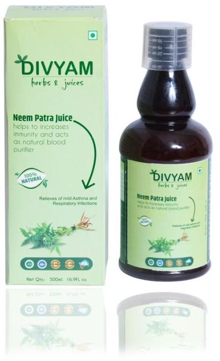 Divyam Herbal Neem Patra Juice, Certification : Fssai