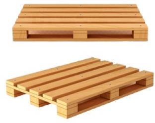 Rectangular Wooden Pallet, for Industrial Use, Specialities : Termite Proof, Loadable, Hard Structer